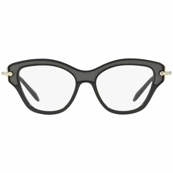 Miu Miu Cat Eye Eyeglasses Black W/Demo Lens - Picture 2 of 5